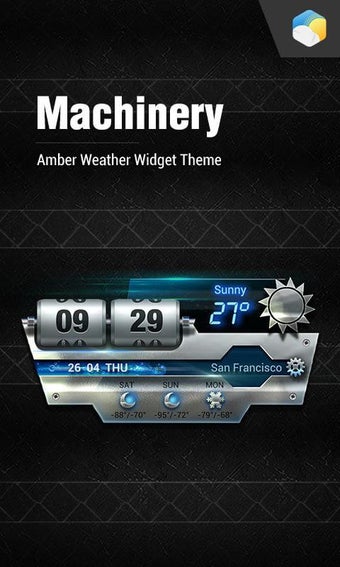 Imagen 0 para Metal Shining style widge…