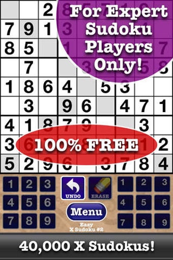 Image 0 for FREE Expert Sudoku - Samu…
