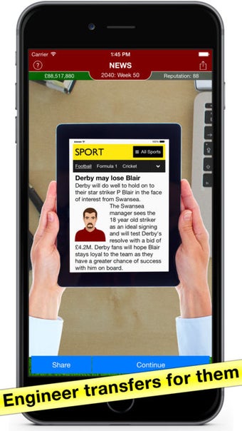 Image 3 for Soccer Agent: Football Ma…