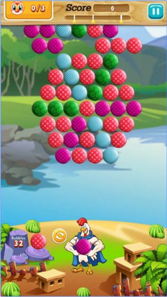 Image 1 for Chicken Bubble Shooter Fa…