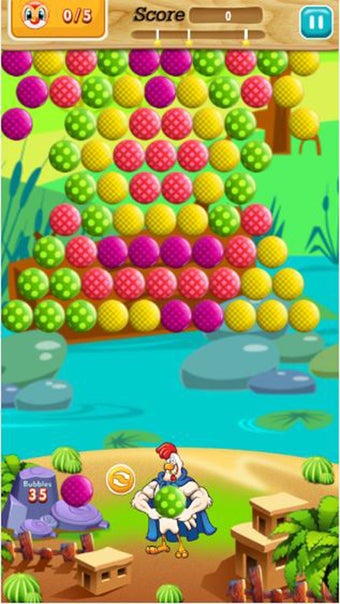 Image 2 for Chicken Bubble Shooter Fa…