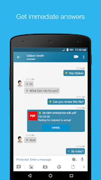 Imagen 1 para BBM Enterprise
