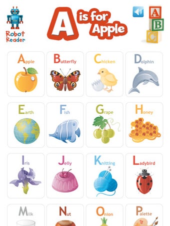 Image 0 for A is for Apple - Robot Re…