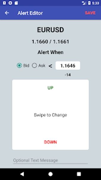 Imagen 1 para Forex Price Alerts