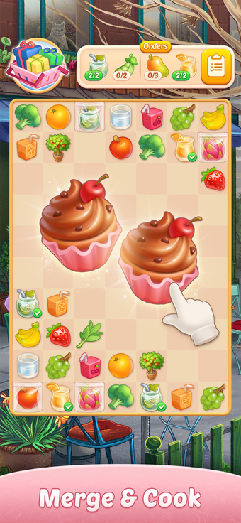 Image 0 for Corner Cafe: Merge puzzle…