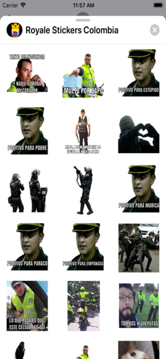 Imagen 2 para Colombia Stickers