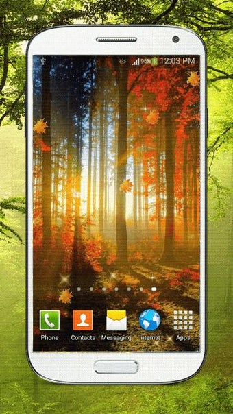 Imagen 1 para Forest Live Wallpaper HD