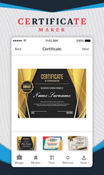 Image 3 for Certificate Maker - Certi…