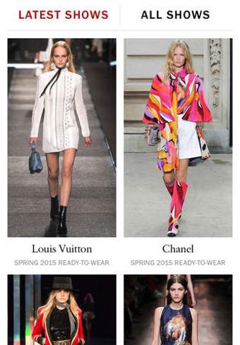 Imagen 0 para Vogue Runway