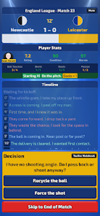 Image 0 for Baller Soccer Career Simu…