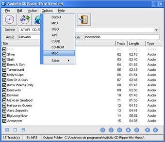 Imagen 0 para Audiolib CD Ripper