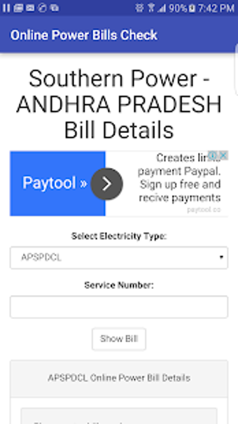 Image 1 for Power bill check online