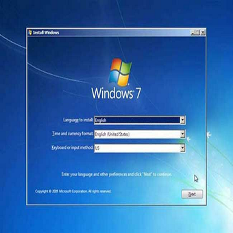 Image 0 for How to install windows 7