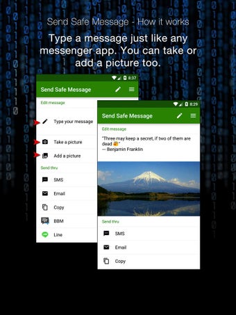Imagen 1 para Send Safe Message