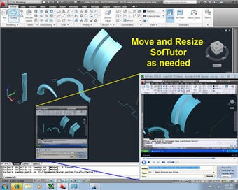 Image 0 for AutoCAD 2D 3D 2012 SofTut…