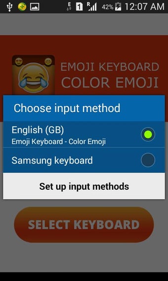 Image 1 for Emoji Keyboard - Color Em…