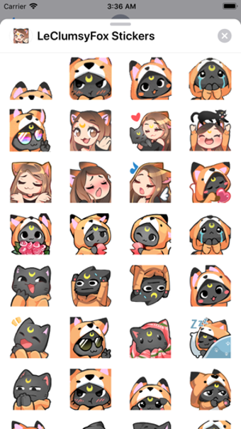 Image 1 for LeClumsyFox Stickers