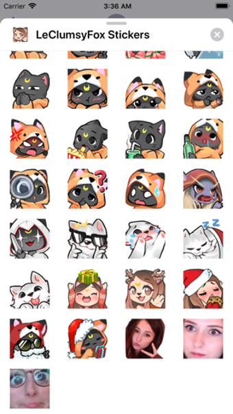 Image 0 for LeClumsyFox Stickers