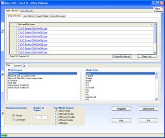 Image 0 for Batch DGN (V8i)