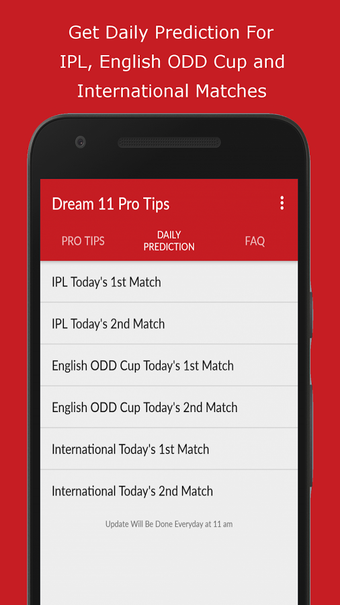 Imagen 0 para Fantasy11 - Dream11, Hala…