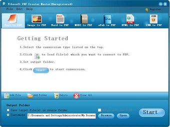 Imagen 2 para Vibosoft PDF Creator Mast…