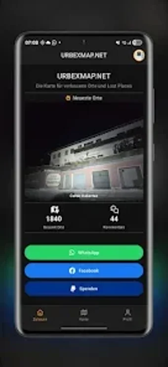 Image 0 for Urbexmap v2