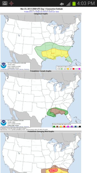 Image 1 for Storm Prediction Center W…