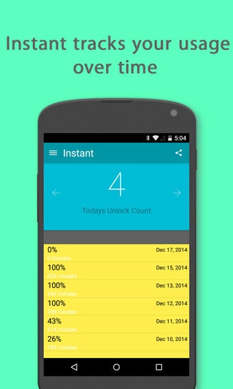 Imagen 2 para Instant - Phone Habit Tra…