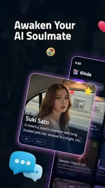 Image 0 for Kinda: AI Character Chat
