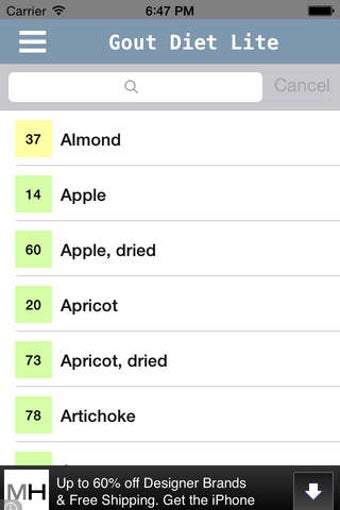 Image 0 for Gout Diet Lite