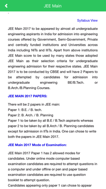 Image 3 for JEE Main Exam Preparation