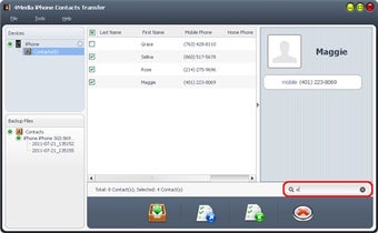 Imagen 3 para 4Media iPhone Contacts Tr…