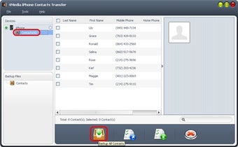 Imagen 1 para 4Media iPhone Contacts Tr…