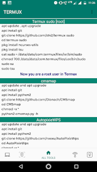 Imagen 2 para Commands and Tools for Te…