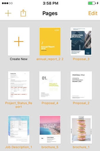 Image 0 for Templates for Pages