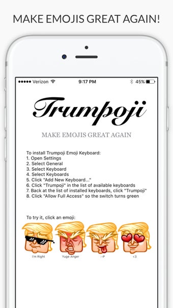 Imagen 1 para Trumpoji - Donald Trump E…