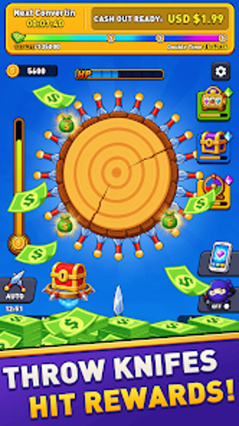 Imagen 0 para Cash Knife Clicker: Earn …