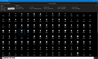 Image 2 for Universal Character Map f…