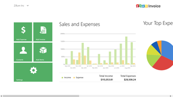 Image 0 for Zoho Invoice for Windows …