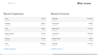 Image 1 for Zoho Invoice for Windows …