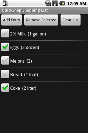 Image 1 for QuickShop Shopping List