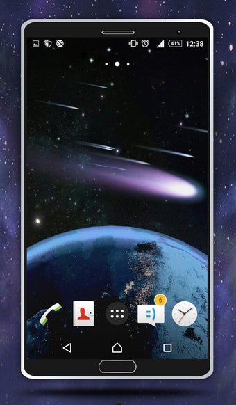 Imagen 0 para Comet Live Wallpaper