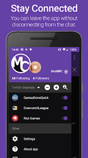 Image 1 for mChatty for Twitch