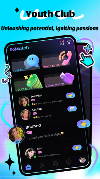 Image 0 for Somatch-chatmake friends