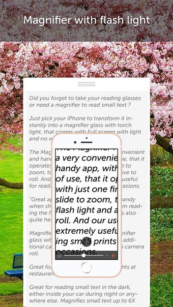 Image 0 for Magnifier Flash - A magni…