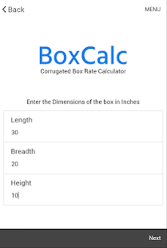 Imagen 0 para BoxCalc : Corrugated Box …