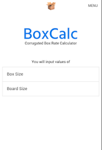 Image 1 for BoxCalc : Corrugated Box …