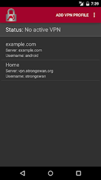 Imagen 0 para strongSwan VPN Client