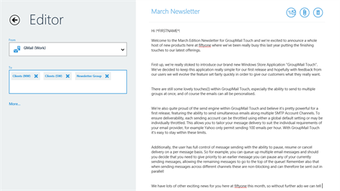 Imagen 0 para GroupMail Touch for Windo…