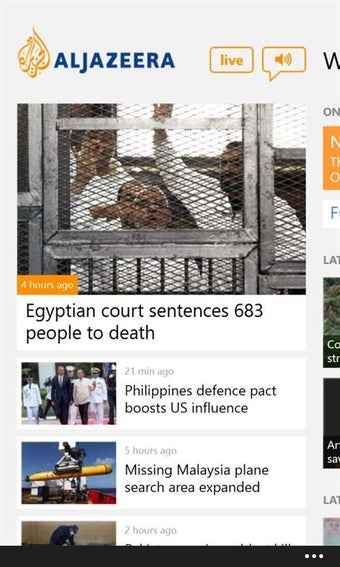 Image 3 for Al Jazeera for Windows 10
